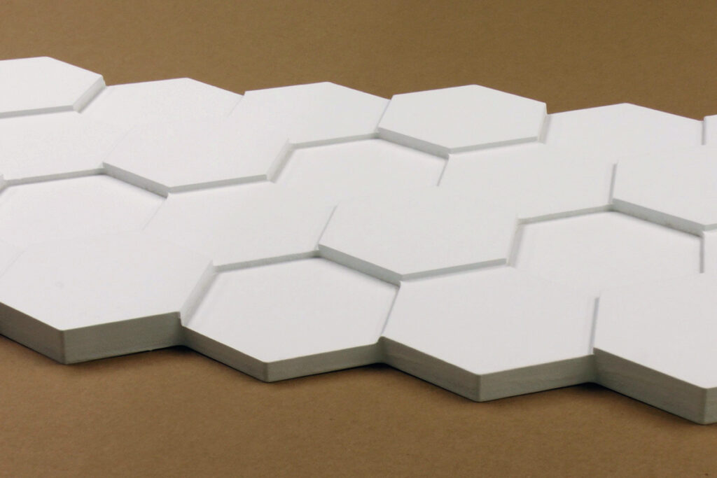 Hexagon Pattern 3d Wall Panels