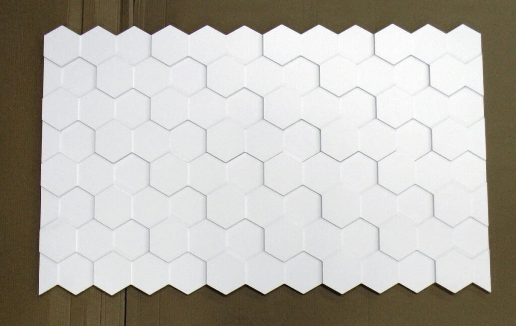 Hexagon Pattern 3d Wall Panels3